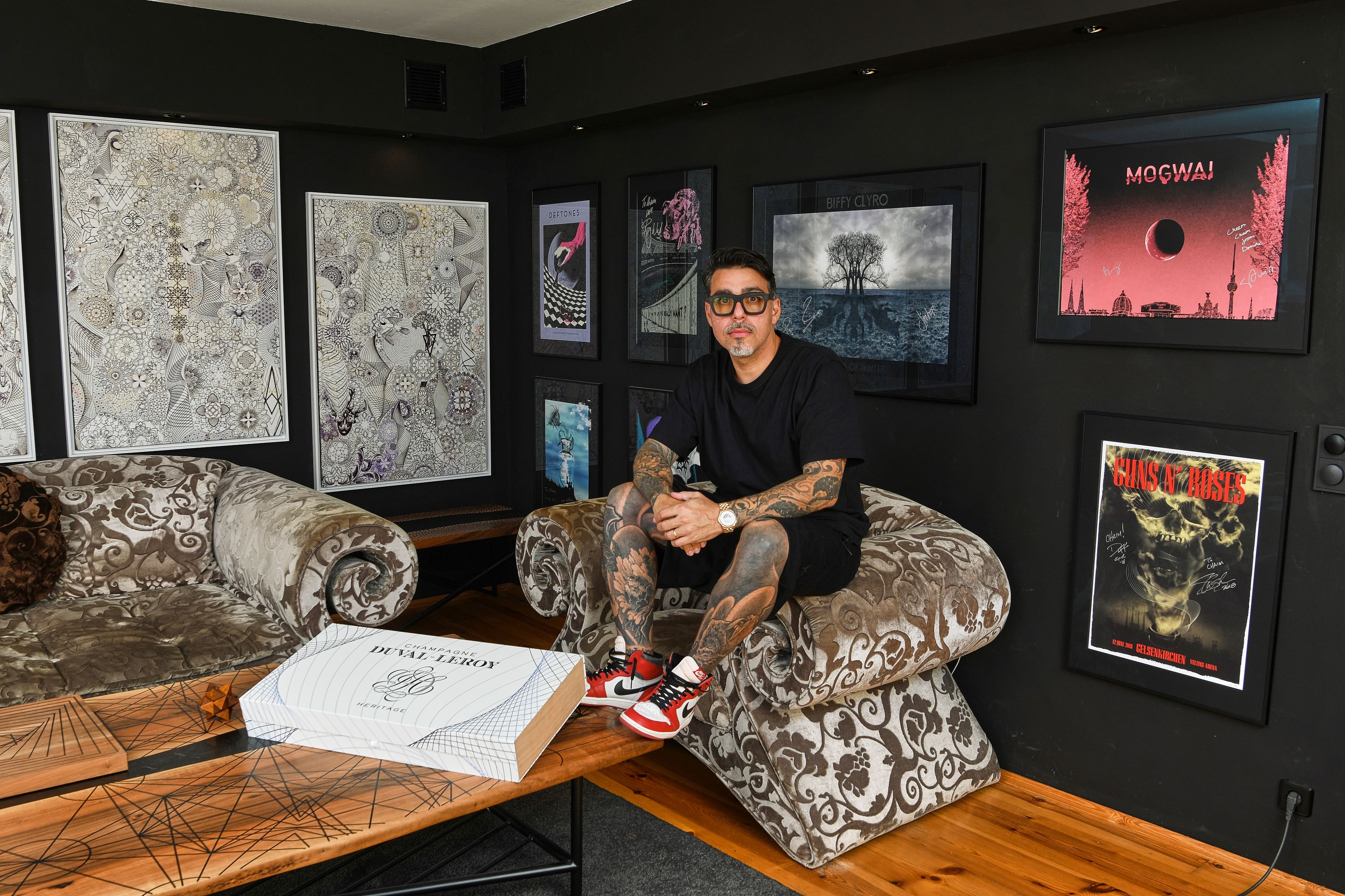 Champagne Duval-Leroy Gets Tattooed image