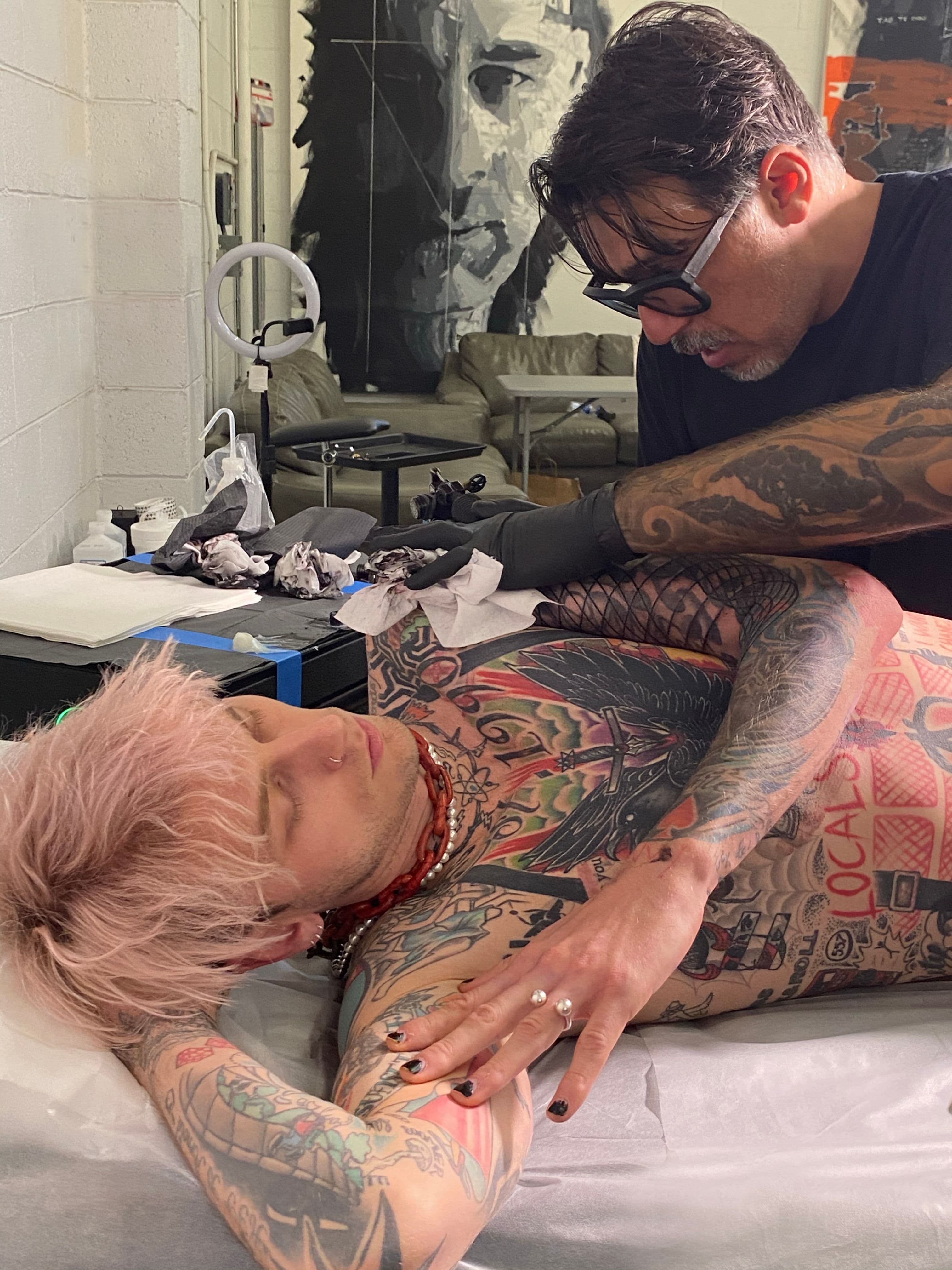 Inked: Machine Gun Kelly x DotsToLines image